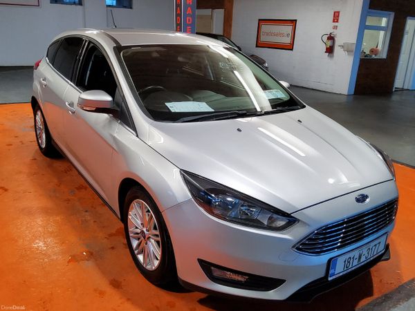 Ford Focus Hatchback, Petrol, 2018, Silver