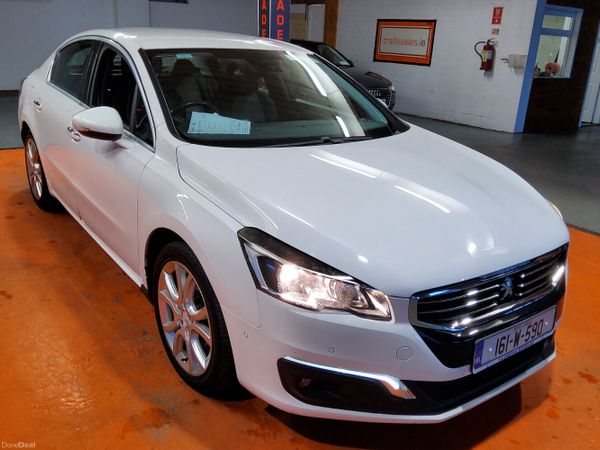 Peugeot 508 Saloon, Diesel, 2016, White