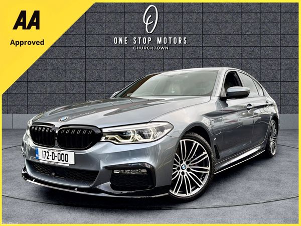 BMW 5-Series Saloon, Petrol Plug-in Hybrid, 2017, Grey