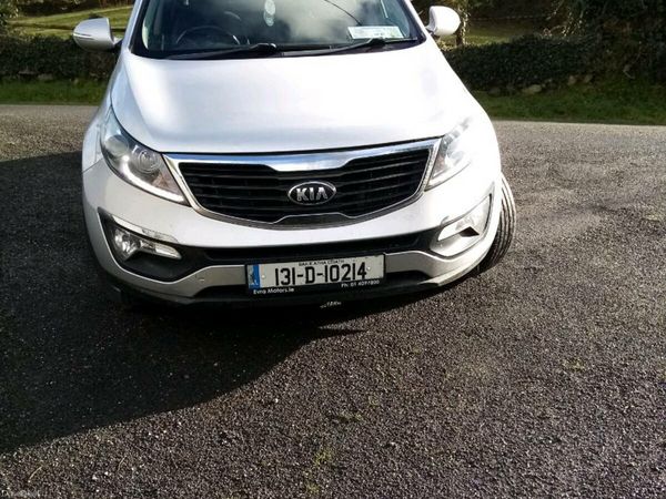 Kia Sportage SUV, Diesel, 2013, Silver