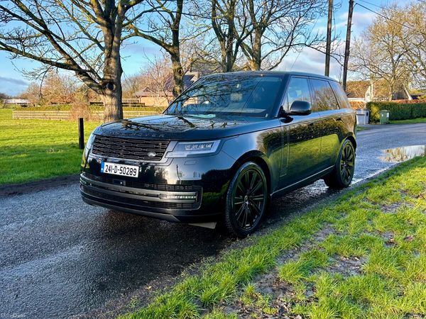 Land Rover Range Rover Sport SUV, Petrol Plug-in Hybrid, 2024, Black