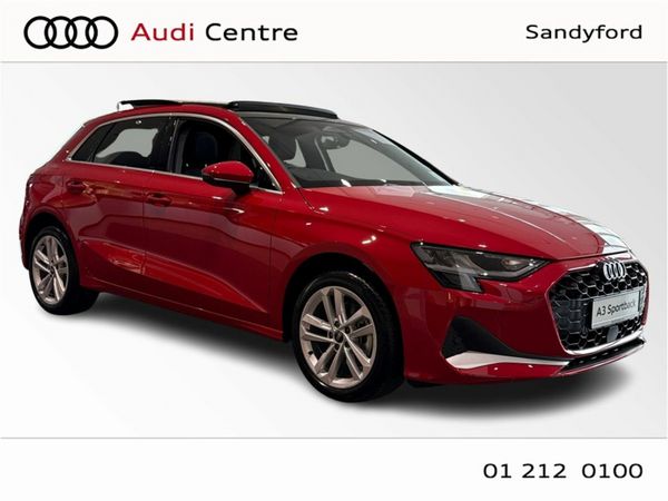 Audi A3 Hatchback, Petrol, 2026, Red