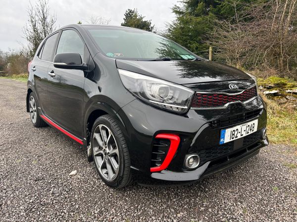 Kia Picanto Hatchback, Petrol, 2018, Black