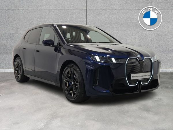 BMW iX SUV, Electric, 2025, Blue