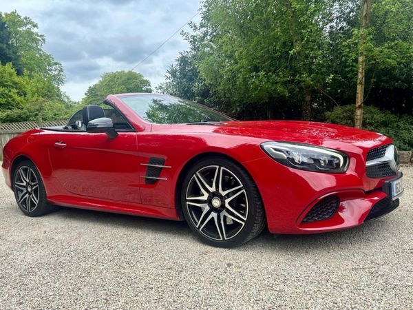 Mercedes-Benz SL-Class Convertible, Petrol, 2016, Red