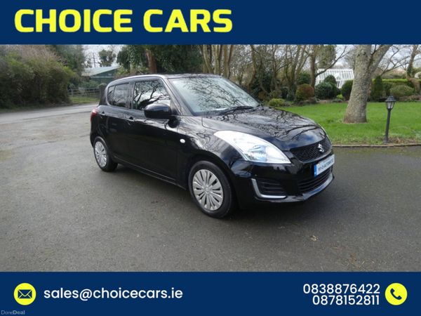 Suzuki Swift Hatchback, Petrol, 2016, Black