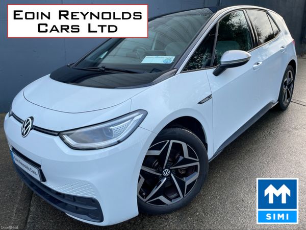 Volkswagen ID.3 Hatchback, Electric, 2021, White