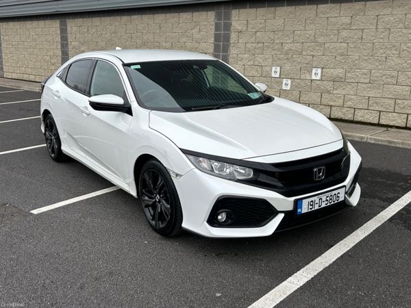 Honda Civic Hatchback, Petrol, 2019, White