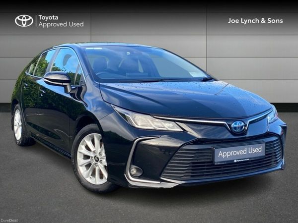 Toyota Corolla Saloon, Petrol Hybrid, 2023, Black