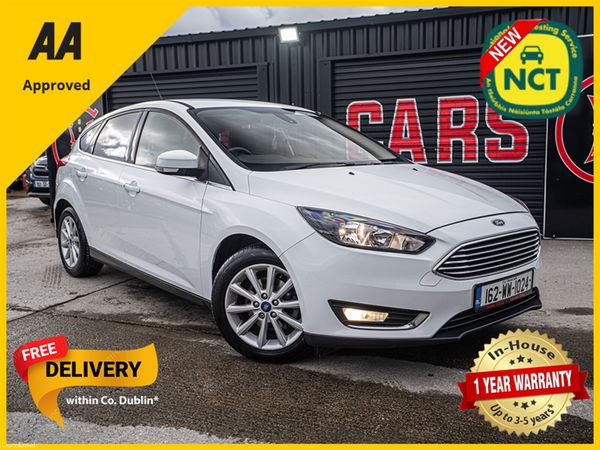 Ford Focus Hatchback, Petrol, 2016, White
