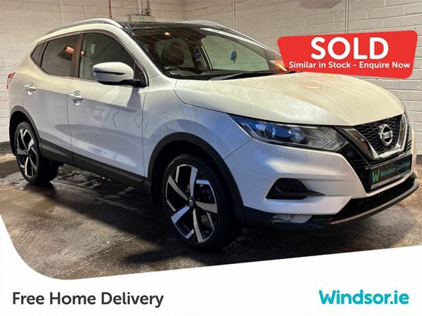 Nissan Qashqai MPV, Petrol, 2020, White