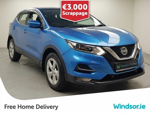 Nissan Qashqai Hatchback, Petrol, 2020, Blue