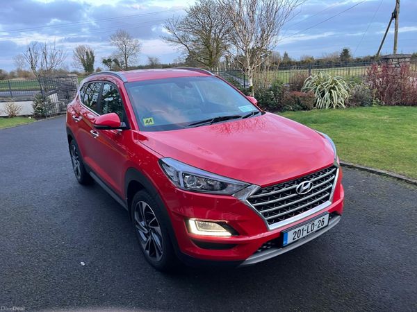 Hyundai Tucson SUV, Diesel, 2020, Red
