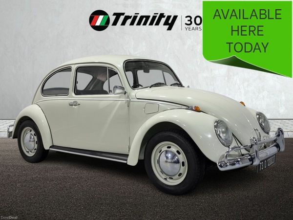 Volkswagen Beetle Hatchback, Petrol, 1973, White