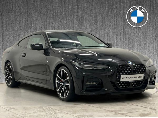 BMW 4-Series Coupe, Diesel, 2022, Black