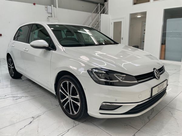 Volkswagen Golf Hatchback, Petrol, 2020, White
