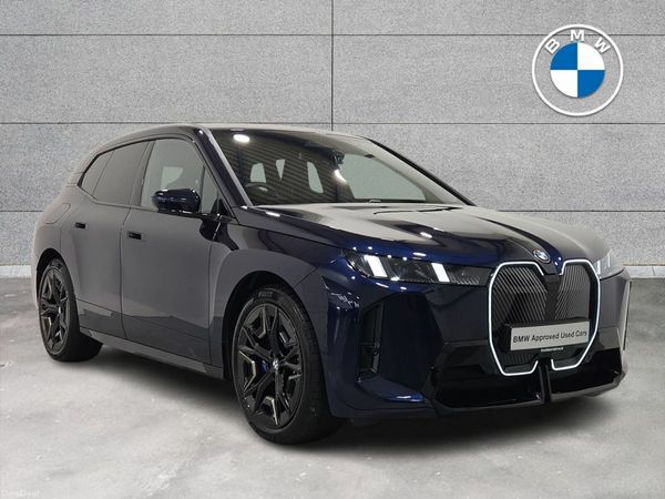 BMW iX SUV, Electric, 2025, Blue