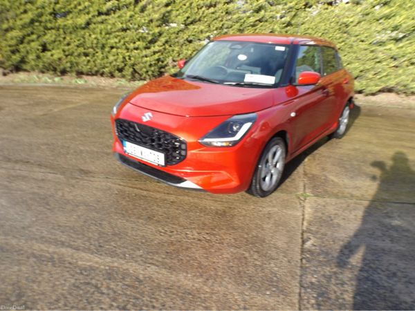 Suzuki Swift Hatchback, Petrol Hybrid, 2025, Red