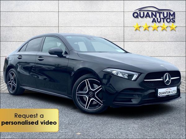 Mercedes-Benz A-Class Saloon, Petrol Plug-in Hybrid, 2022, Black