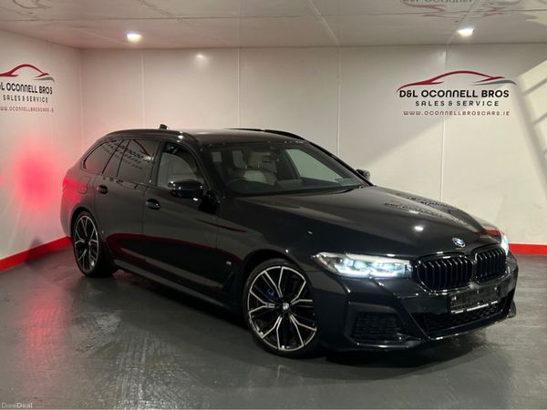 BMW 5-Series Estate, Diesel, 2021, Black