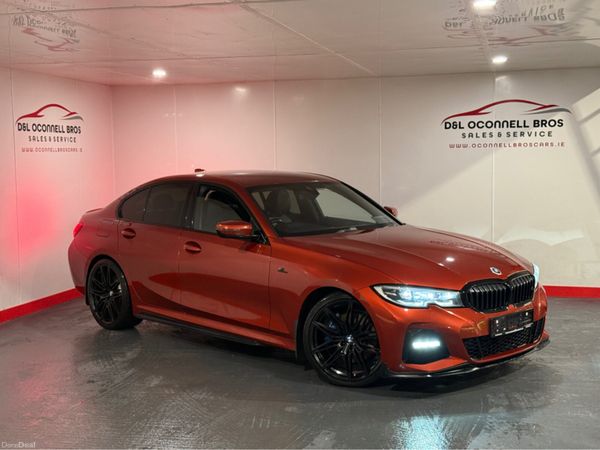 BMW 3-Series Saloon, Diesel, 2019, Orange
