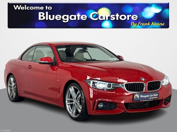 BMW 4-Series Convertible, Diesel, 2018, Red