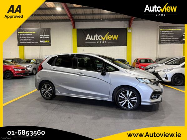 Honda Fit Hatchback, Petrol Hybrid, 2018, Silver