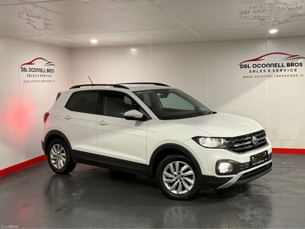 Volkswagen T-Cross Estate, Petrol, 2021, White