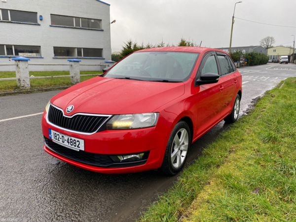Skoda Rapid Saloon, Diesel, 2018, Red