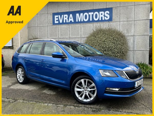 Skoda Octavia Estate, Petrol, 2018, Blue
