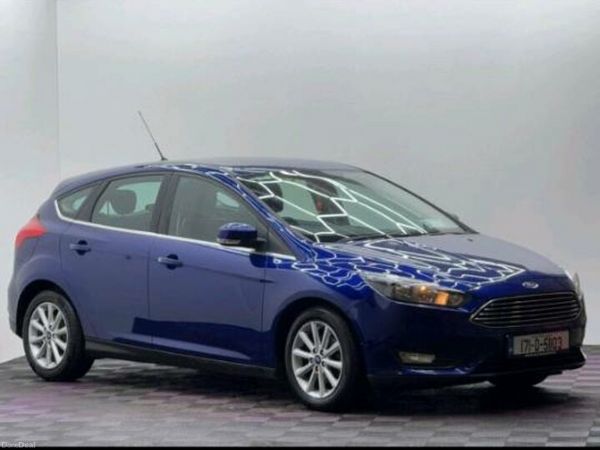 Ford Focus Hatchback, Diesel, 2017, Blue