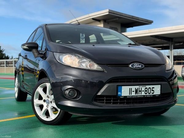 Ford Fiesta Hatchback, Petrol, 2011, Black