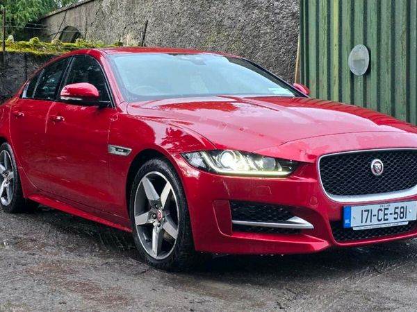 Jaguar XE Saloon, Diesel, 2017, Red