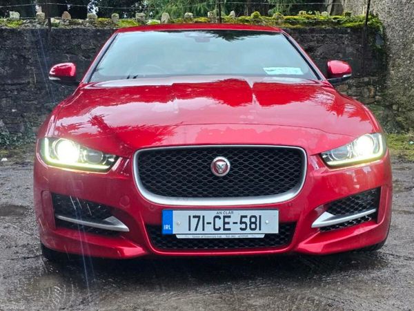 Jaguar XE Saloon, Diesel, 2017, Red