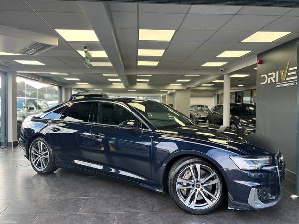 Audi A6 Saloon, Petrol Plug-in Hybrid, 2024, Blue