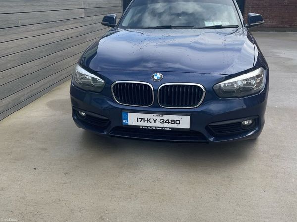 BMW 1-Series Hatchback, Diesel, 2017, Blue