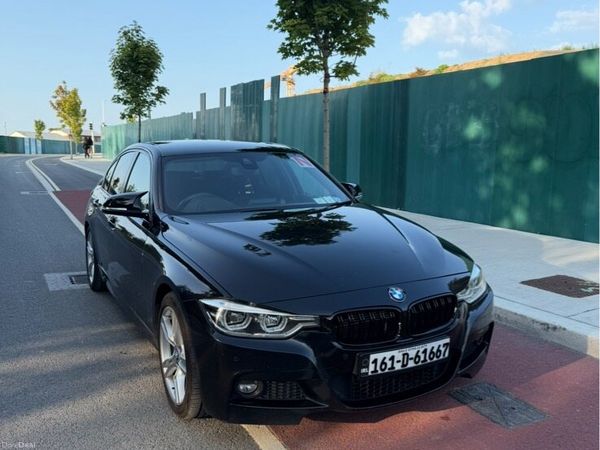 BMW 3-Series Saloon, Petrol Plug-in Hybrid, 2016, Black