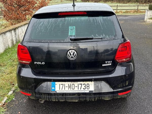Volkswagen Polo Hatchback, Petrol, 2017, Black