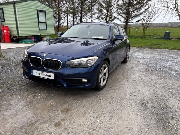 BMW 1-Series Hatchback, Diesel, 2017, Blue