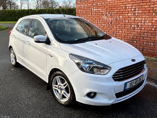 Ford KA Hatchback, Petrol, 2018, White