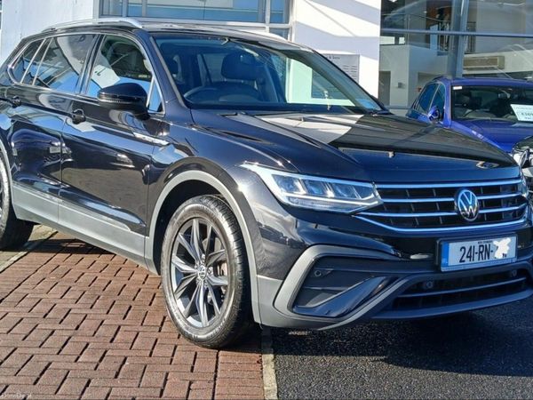Volkswagen Tiguan Allspace SUV, Diesel, 2024, Black