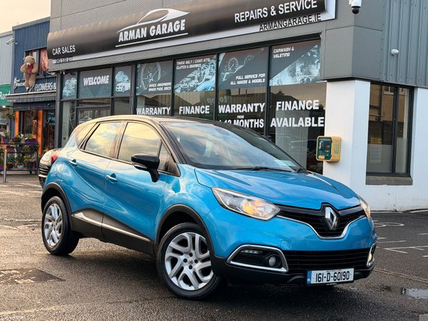 Renault Captur Hatchback, Petrol, 2016, Blue
