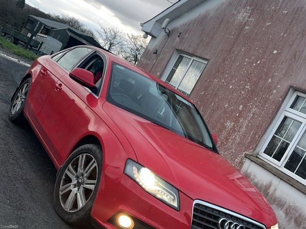 Audi A4 Saloon, Diesel, 2008, Red