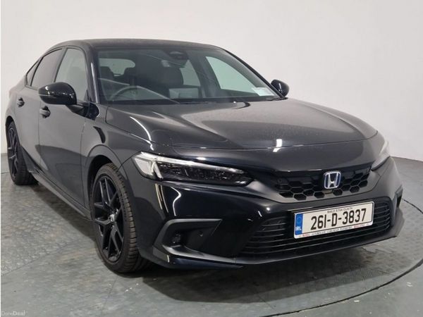 Honda Civic Hatchback, Petrol Hybrid, 2026, Black