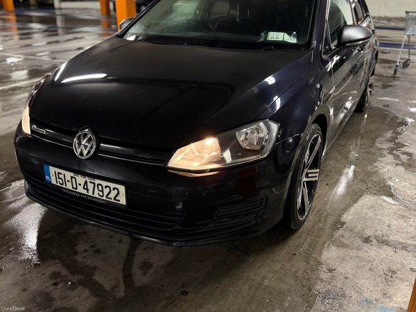 Volkswagen Golf Hatchback, Diesel, 2015, Black