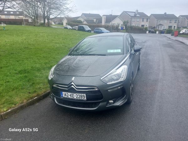 Citroen DS 5 Hatchback, Diesel Hybrid, 2014, Grey