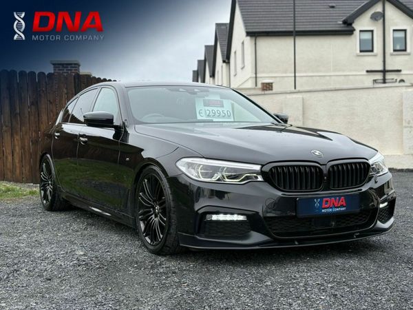 BMW 5-Series Saloon, Diesel, 2018, Black