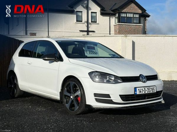 Volkswagen Golf Hatchback, Diesel, 2014, White