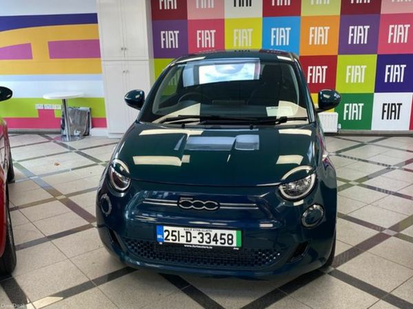 Fiat 500e Hatchback, Electric, 2025, Green