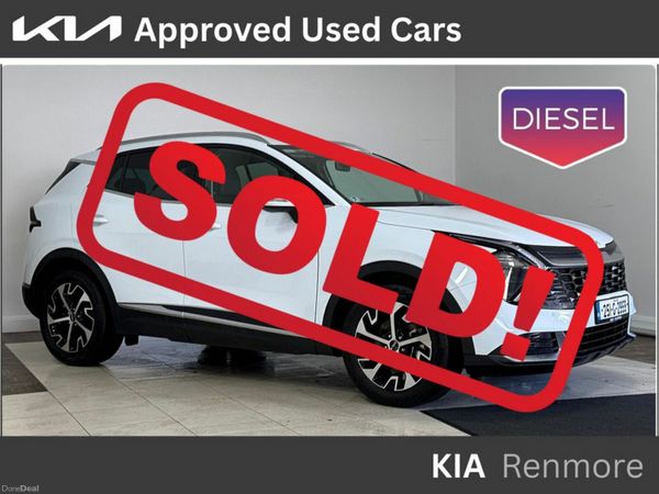 Kia Sportage MPV, Diesel, 2025, White
